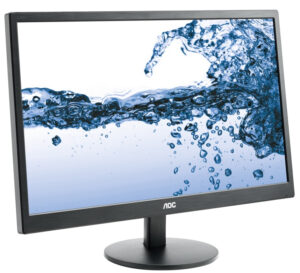 Monitor AOC 21.5" Wide 1920x1080, TN, 5ms, 60Hz, HDMI y VGA, VESA
