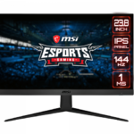 Monitor Gamer MSI Optix G241, 23,8'', 144Hz, 1ms, Panel IPS, Full HD, HDMI, DisplayPort