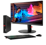 Kit Mini PC Lenovo M720q Tiny I5-8400T, Ram 8GB, SSD 256GB, W10 + Monitor ThinkVision T22I-10 21,5" usado