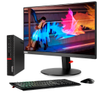 Kit Mini PC Lenovo M720q Tiny I5-8400T, Ram 8GB, SSD 256GB, W10 + Monitor ThinkVision T22I-10 21,5" usado