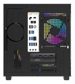 Gabinete Gamer Aigo Apollo A275 Panoramic Glass (M-ATX) NEGRO - Imagen 2