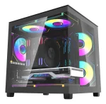 Gabinete Gamer Aigo Apollo A275 Panoramic Glass (M-ATX) NEGRO