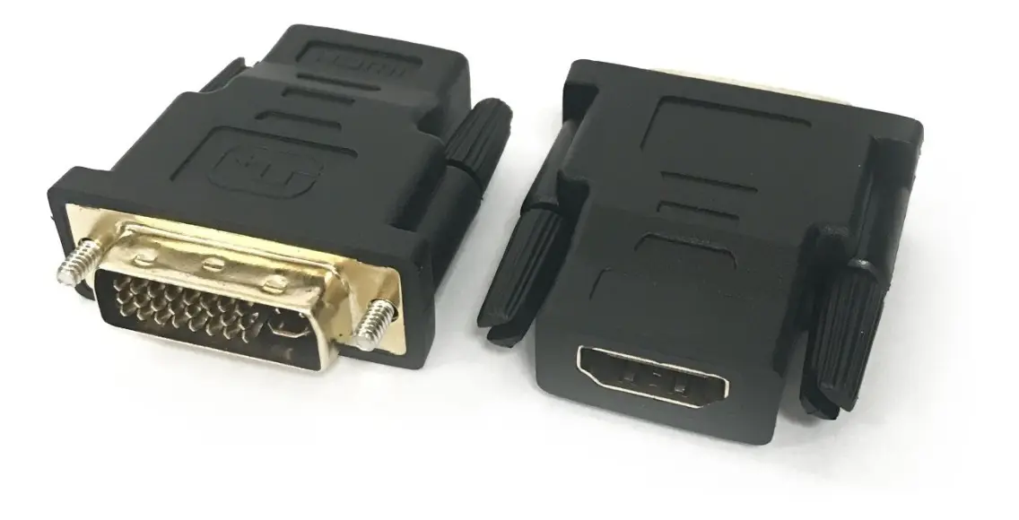 ADAPTADOR Adaptador DVI A HDMI (HDMI Hembra - DVI Macho) - Imagen 1