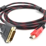 Cable Adaptador DVI-D a HDMI 24+1 con Filtro de 2 Metros
